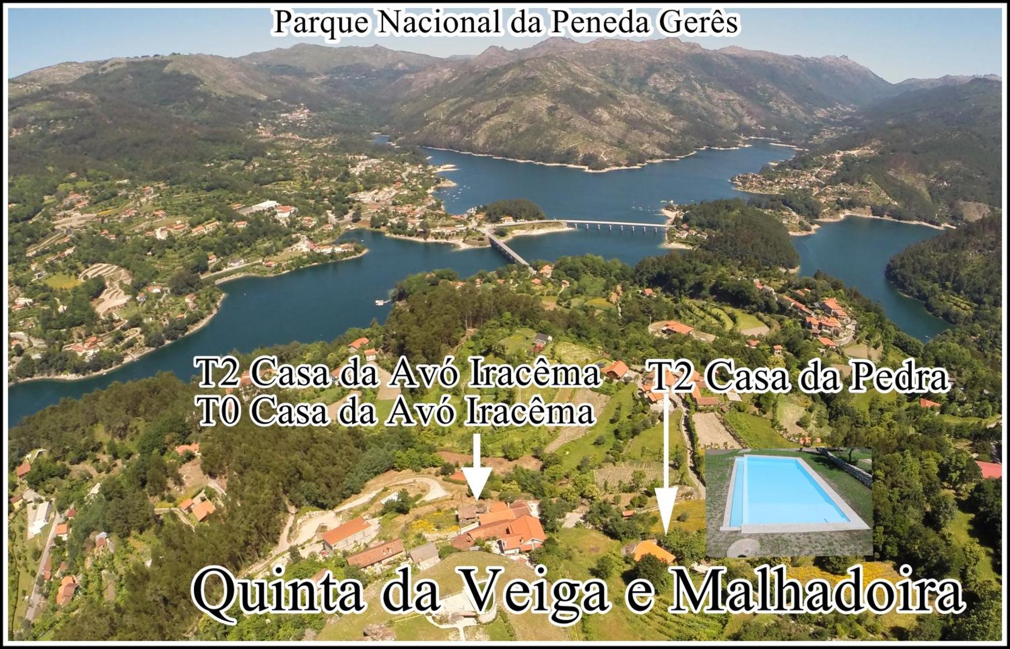 Gasthaus Quinta Da Veiga E Malhadoira Vieira do Minho Exterior foto