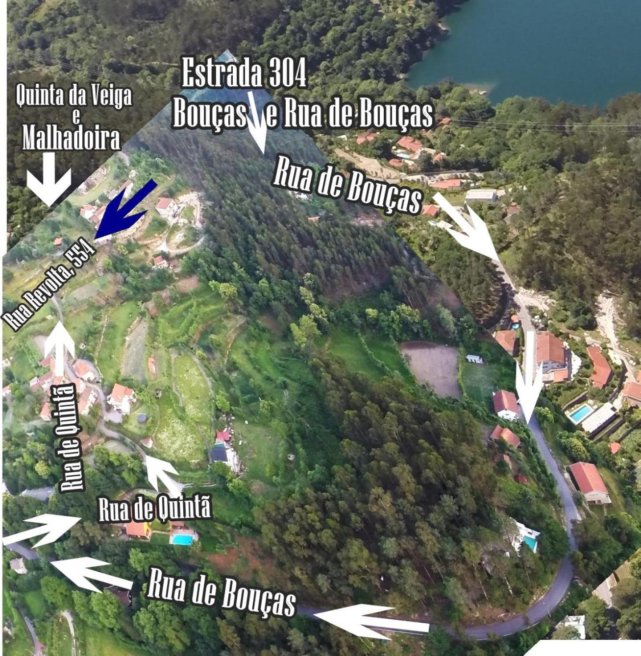 Gasthaus Quinta Da Veiga E Malhadoira Vieira do Minho Exterior foto